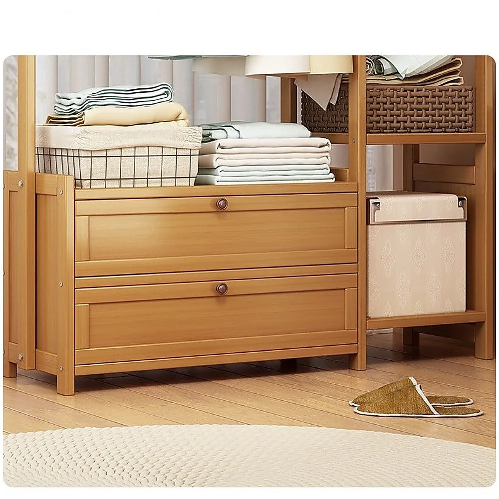 100cm Clothes Rack Stand | Storage Shelves | Modern Coat Tree