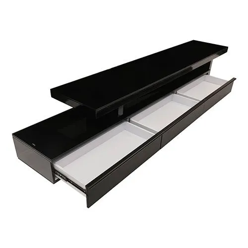 3 Storage Drawer TV Cabinet Cupboard