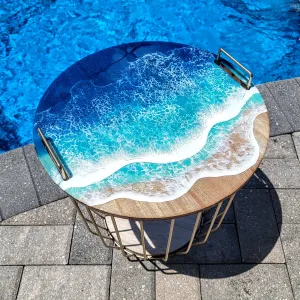 Accent Mini Table with Storage