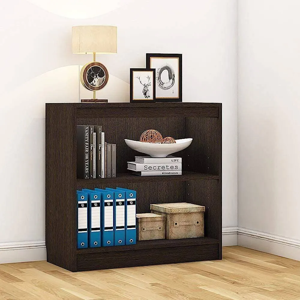 Alpha Bookshelves, 3 tier Bookrack, 30" high, Classic Wenge