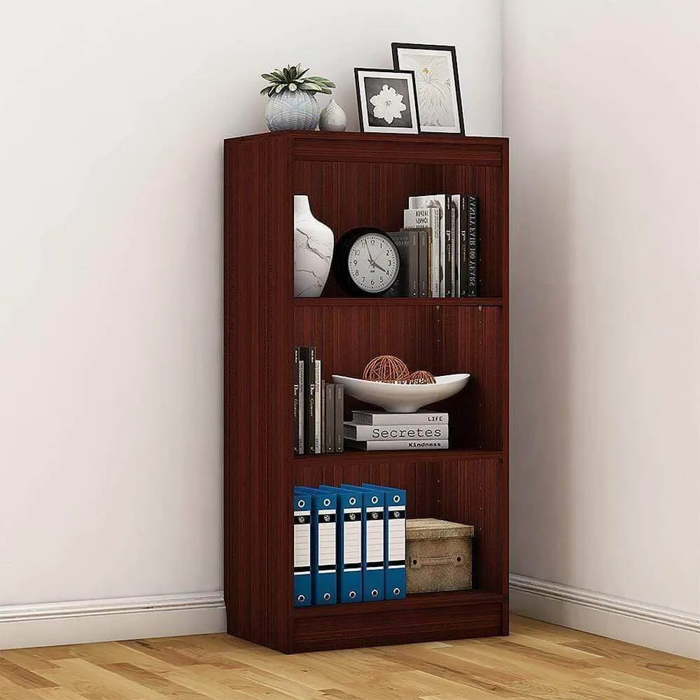 Alpha Bookshelves, 4 tier, 48" high, Mahogany