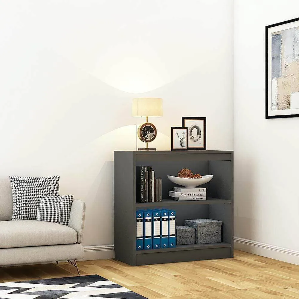 Alpha Cabinet, 3 shelves, 30" high, Slate Grey