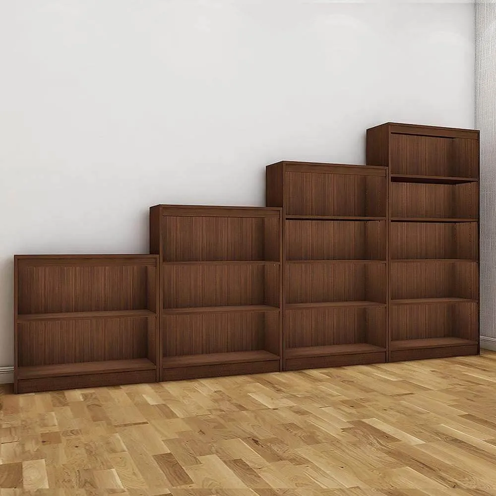 Alpha Fashionable Affordable  Book stands, Acacia Walnut Stylish Finish *Combo Offer*,Set of 4