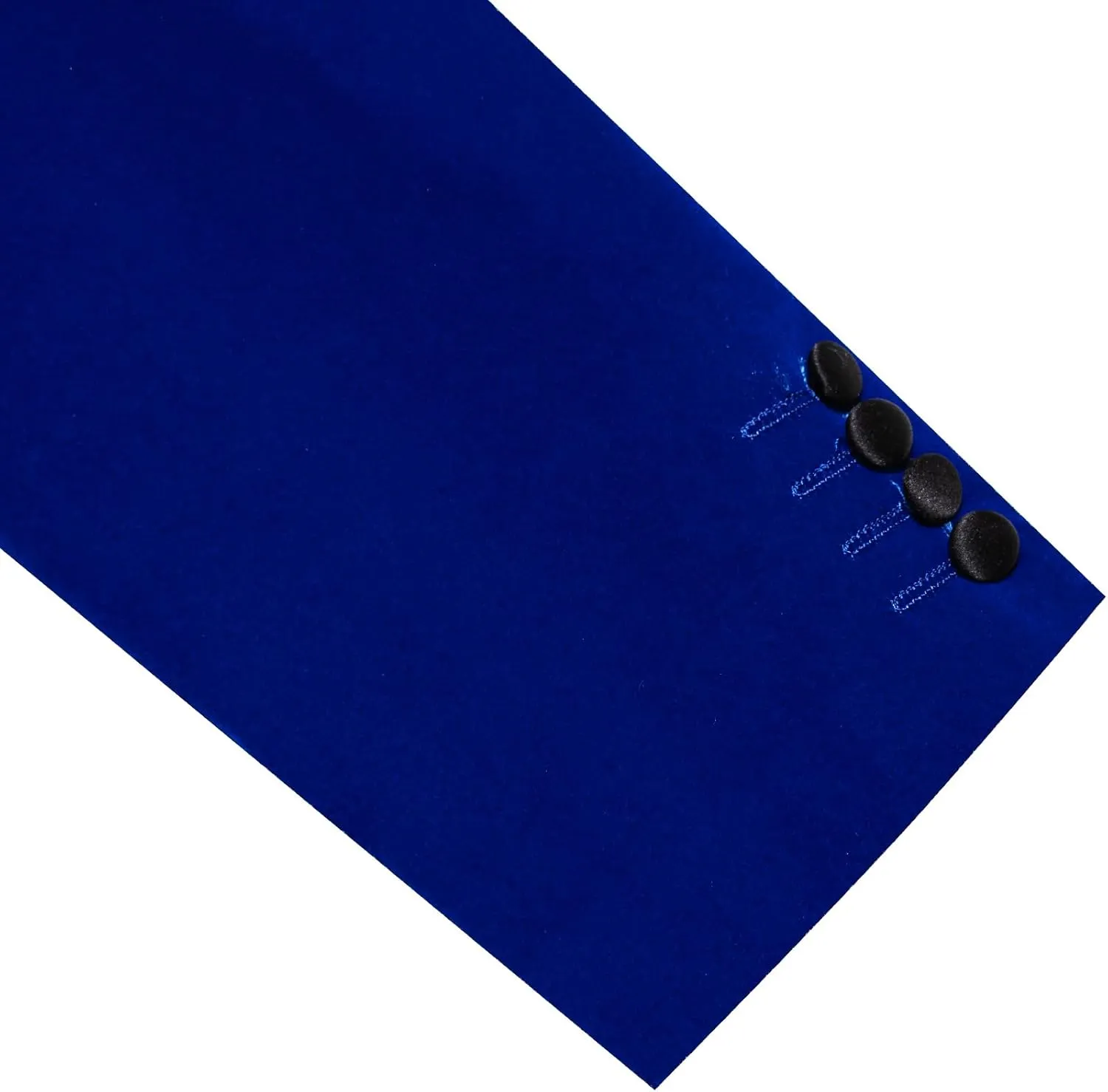 Barry.Wang Velvet Mens Blazer Mardi Gras Sport Coat Brooch Regular Fit Tuxedo Peaked Lapel Suit Jacket Carnival Parade
