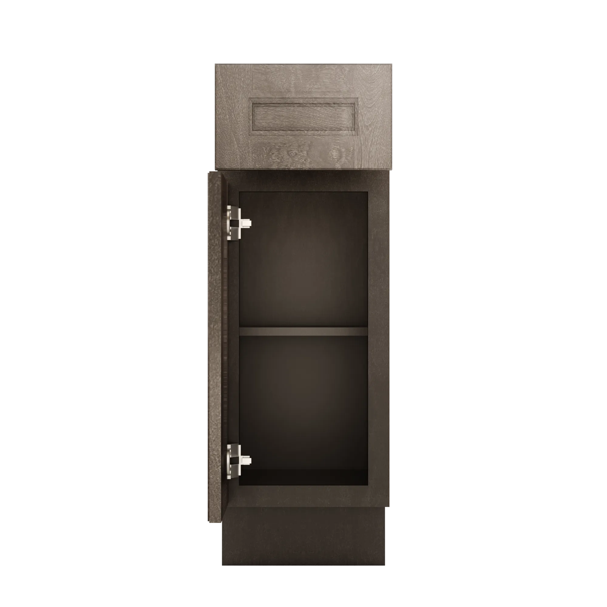 Base Kitchen Cabinet B12 Milan Slate 12 in. width 34.5 in. height 24 in. depth