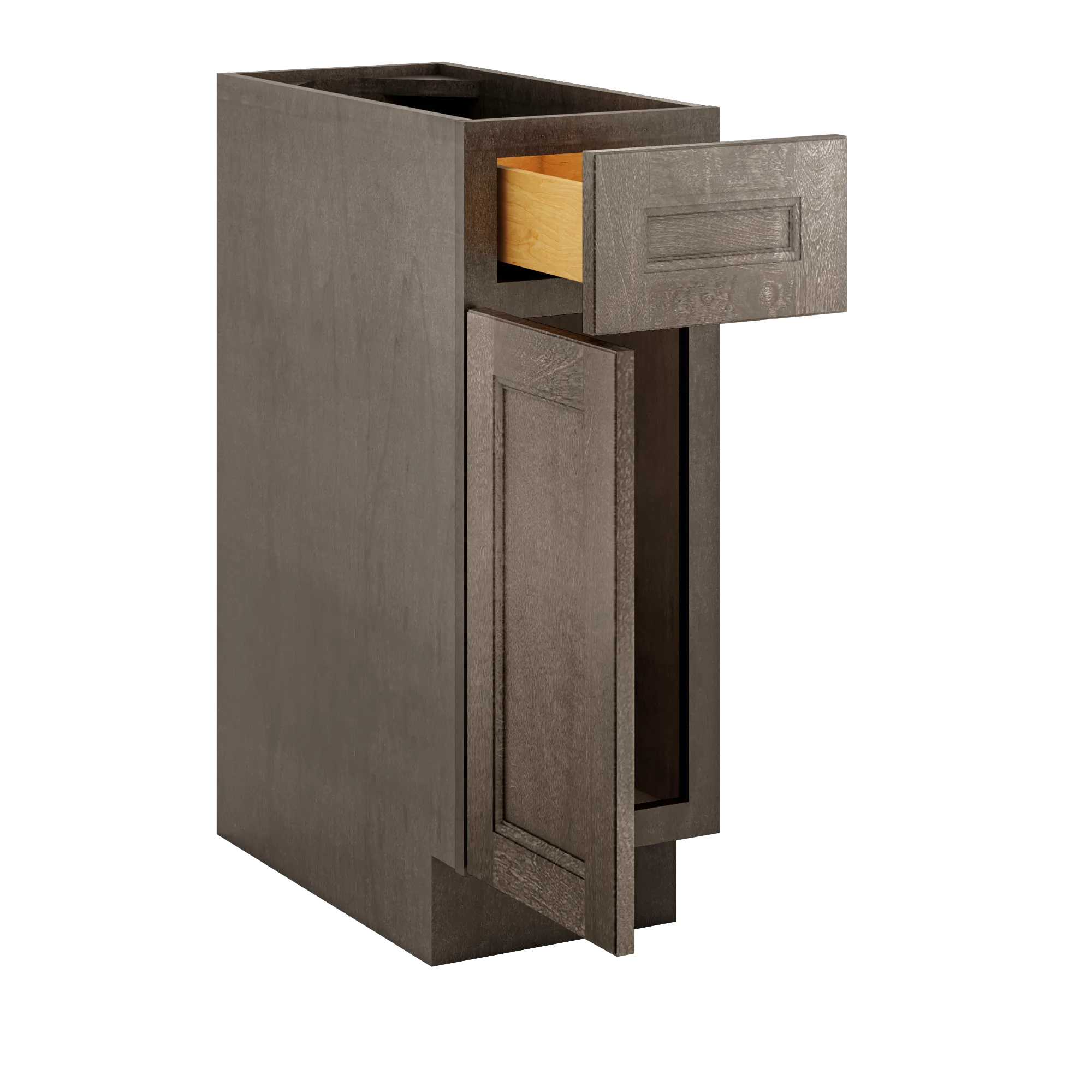 Base Kitchen Cabinet B12 Milan Slate 12 in. width 34.5 in. height 24 in. depth