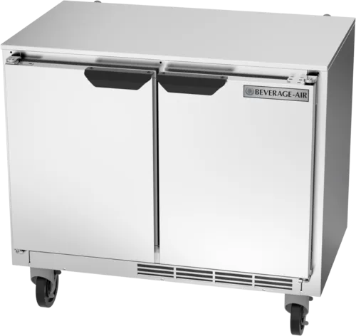 Beverage Air UCR34HC Undercounter Refrigerator 34 in W with Two Sections
