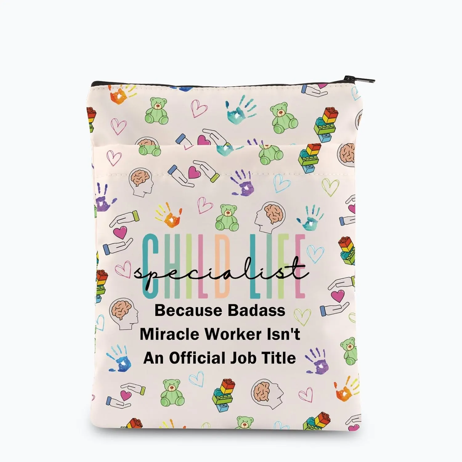 C Life Specialist Cosmetic Makeup Bag CCLS CLS Thank You Gift Pediatrician Gift C Life Squad Gift (Child Life BS)