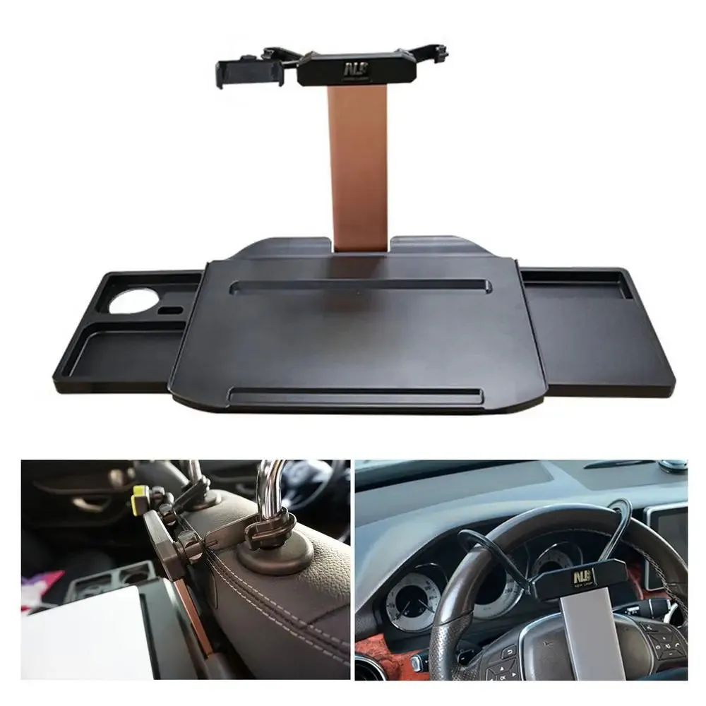 Car Back Seat Folding Table for Dining, Laptop Stand, Office Tray