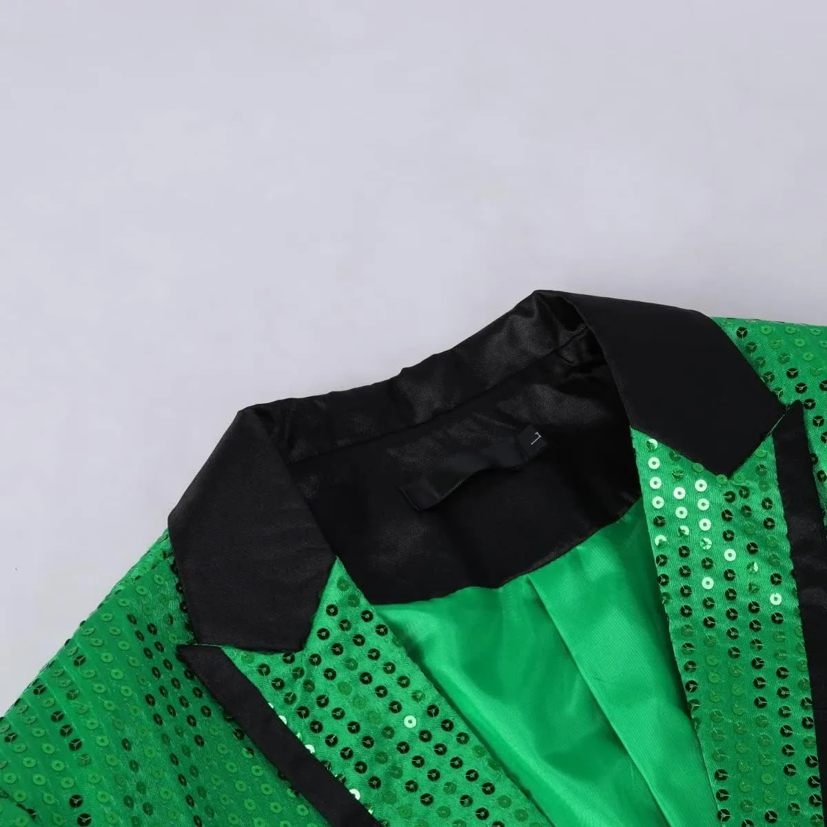 Cloudstyle Mens Sequin Tailcoat Swallowtail Suit Jacket Party Show Tux Dress Coat