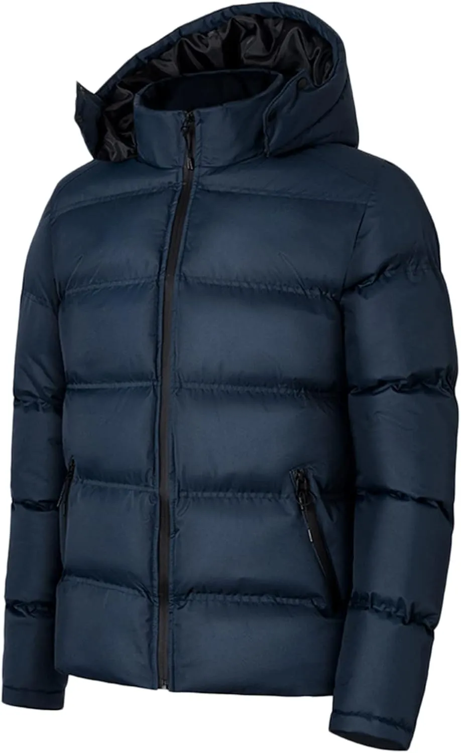 Daily Deals of Todays Men Green Overcoat Mens Jacket XXXL Men Faux Hooded Cotton Padded Outerwear and Coat Black Marine Thoughtful Gifts for Men Mens Casual Work Jacket