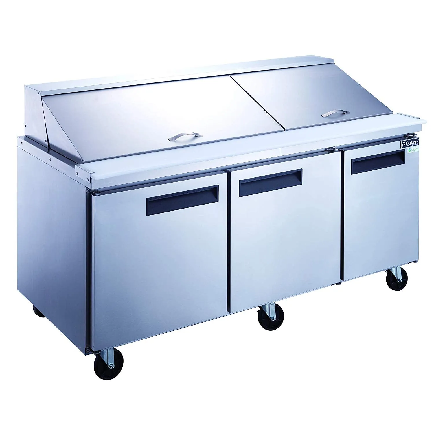 Dukers DSP72-30M-S3 72'' Mega Top Salad Prep Table