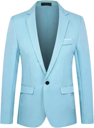 Formal Blazer for Boys One Button Suit Jacket Gentleman Blazer Jacket Casual Outerwear