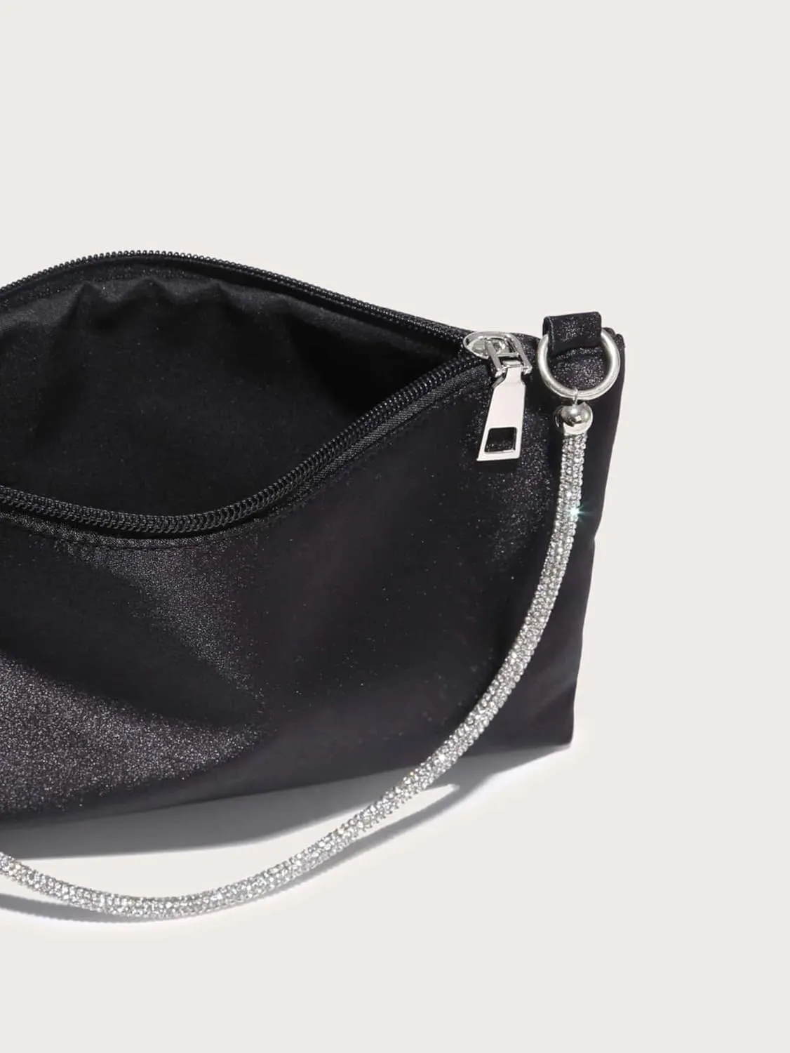 GORGLITTER Women's Satin Evening Handbag Wedding Prom Clutch Purse Party Formal Cocktail Clutches Shoulder Bag