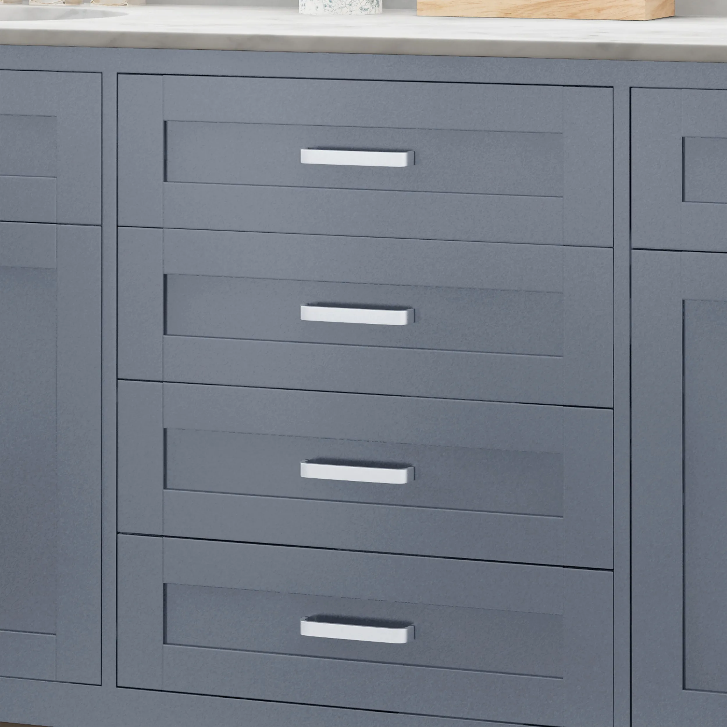 Greeley Contemporary 72" Wood Bathroom Vanity (Counter Top Not Included)