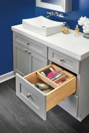 Half Tiered Vanity Drawer Organizer 15''