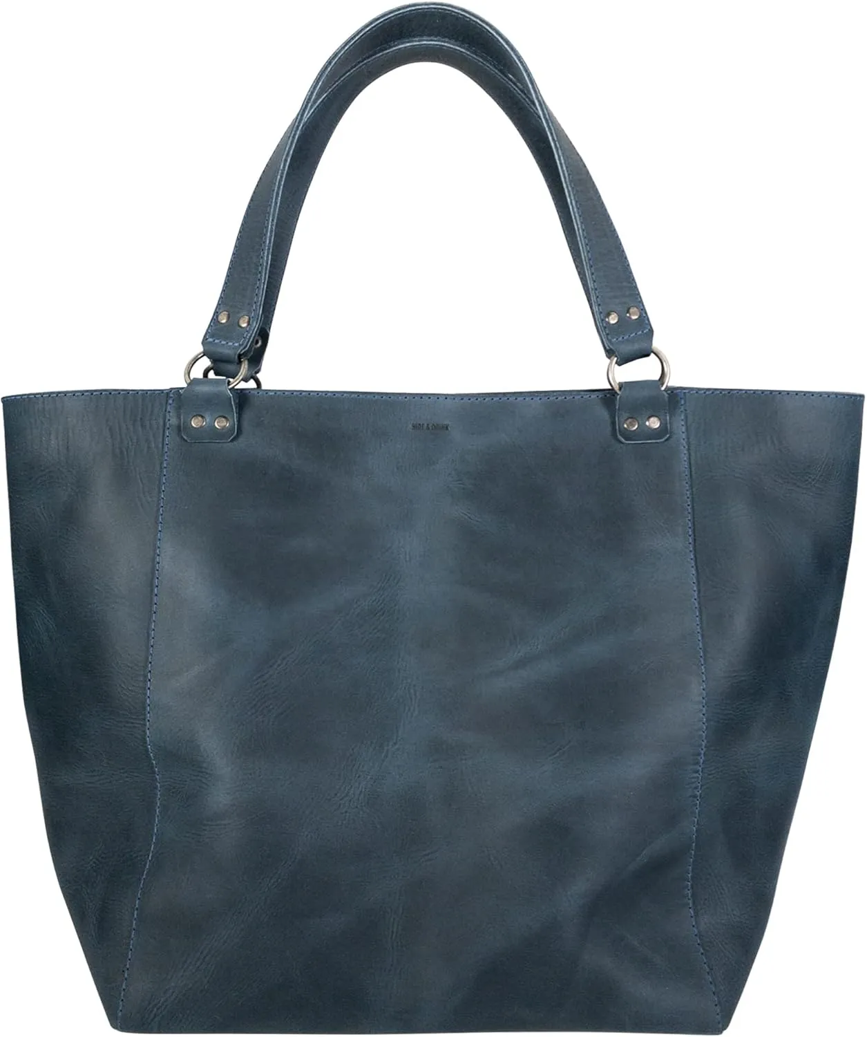 Hide & Drink, Formal Tote Bag, Female Bag, Travel and Shopping Accessory, Handbag for Women, Full Grain Leather, Handmade