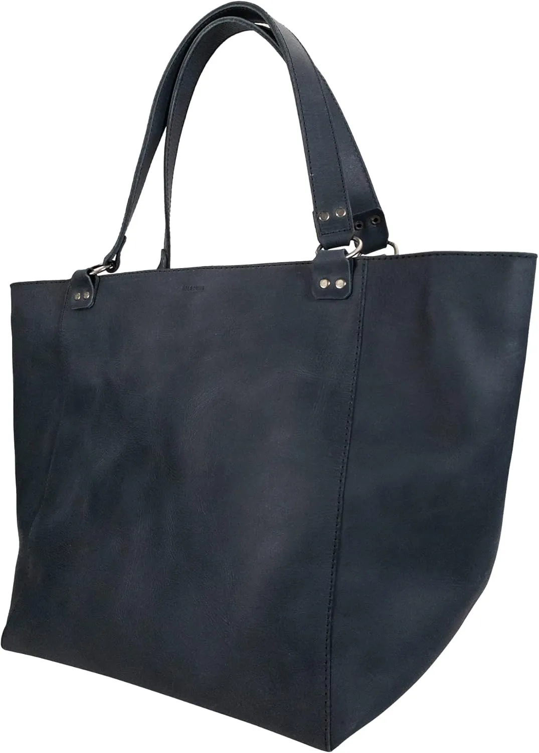 Hide & Drink, Formal Tote Bag, Female Bag, Travel and Shopping Accessory, Handbag for Women, Full Grain Leather, Handmade