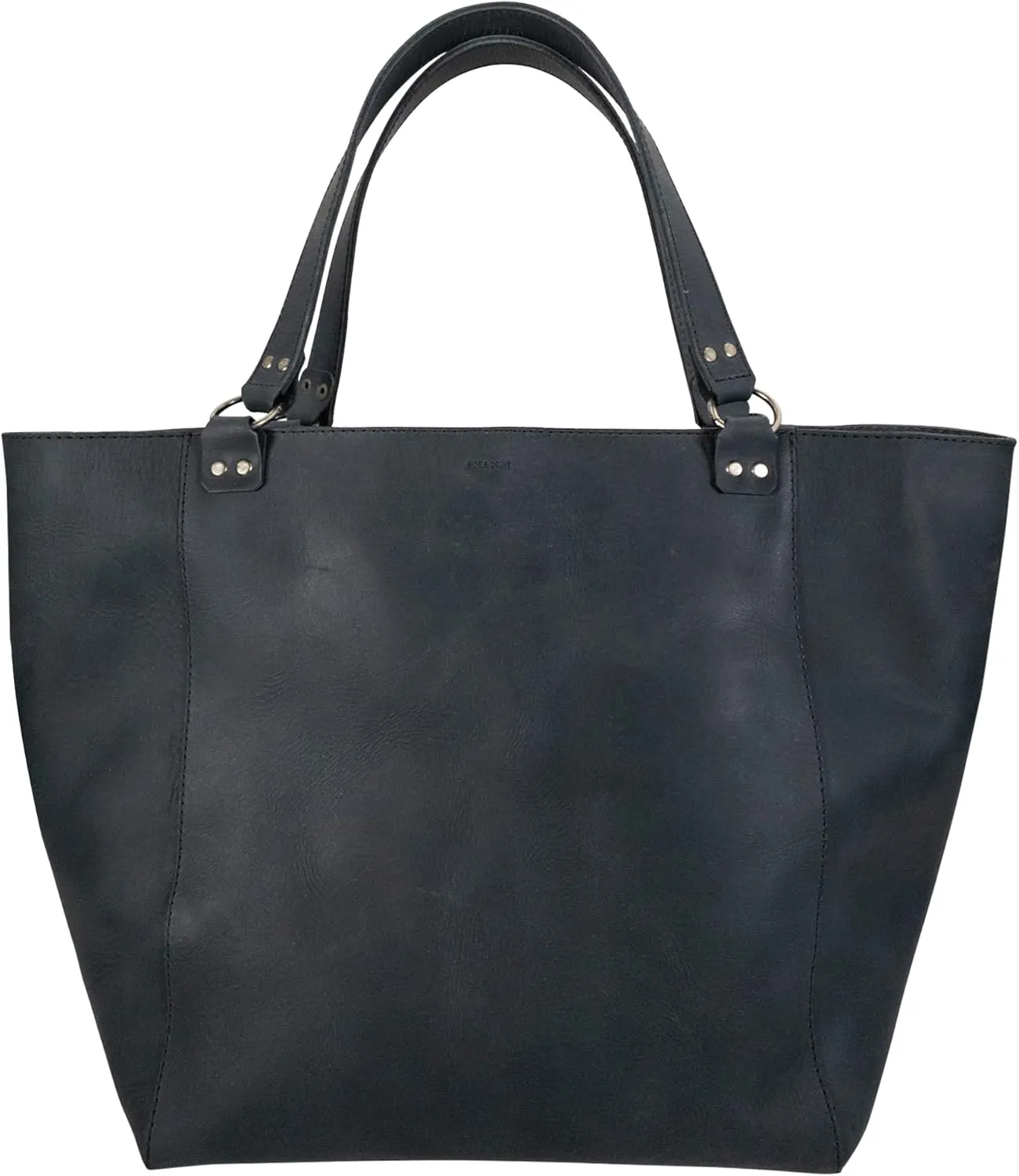 Hide & Drink, Formal Tote Bag, Female Bag, Travel and Shopping Accessory, Handbag for Women, Full Grain Leather, Handmade