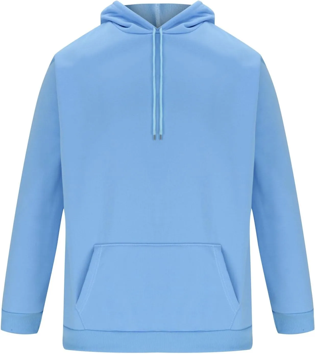 Hoodies for Men Fashion Casual Long Sleeve Drawstring Pullover Hoodie Oversized Comfy Hooded Sweatshirts with Pocket