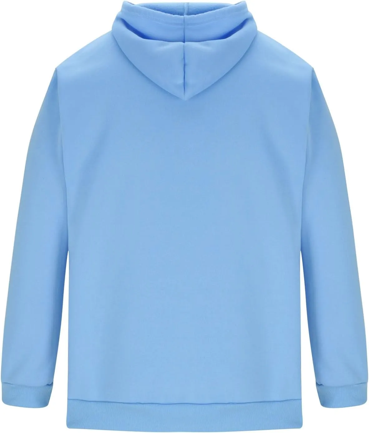 Hoodies for Men Fashion Casual Long Sleeve Drawstring Pullover Hoodie Oversized Comfy Hooded Sweatshirts with Pocket
