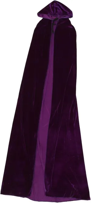 IMIKEYA Party Supplies Halloween Hooded Cape: Hooded Cloak Witch Costume Cape Hooded Robe Long Cape Purple Costume Halloween Cape for Halloween Cosplay Costumes Cloak