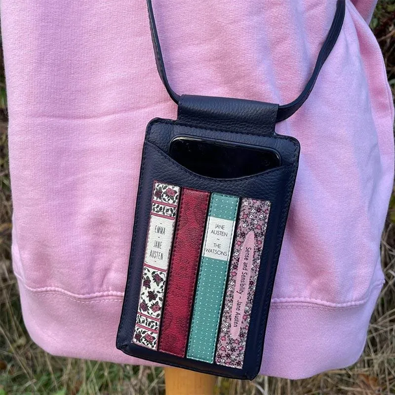 Jane Austen Books Design Phone Case