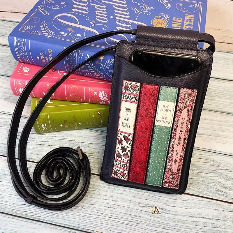 Jane Austen Books Design Phone Case