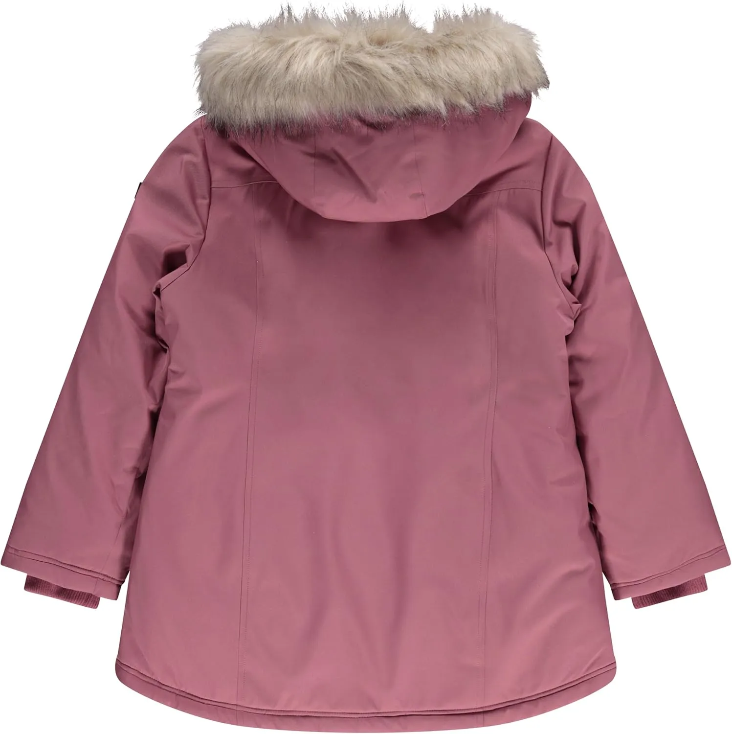 Juicy Couture Girls Coat, Faux Fur Hooded Winter Jacket, Warm Padded Parka Hoodie, Kids Heavyweight Winter Coat