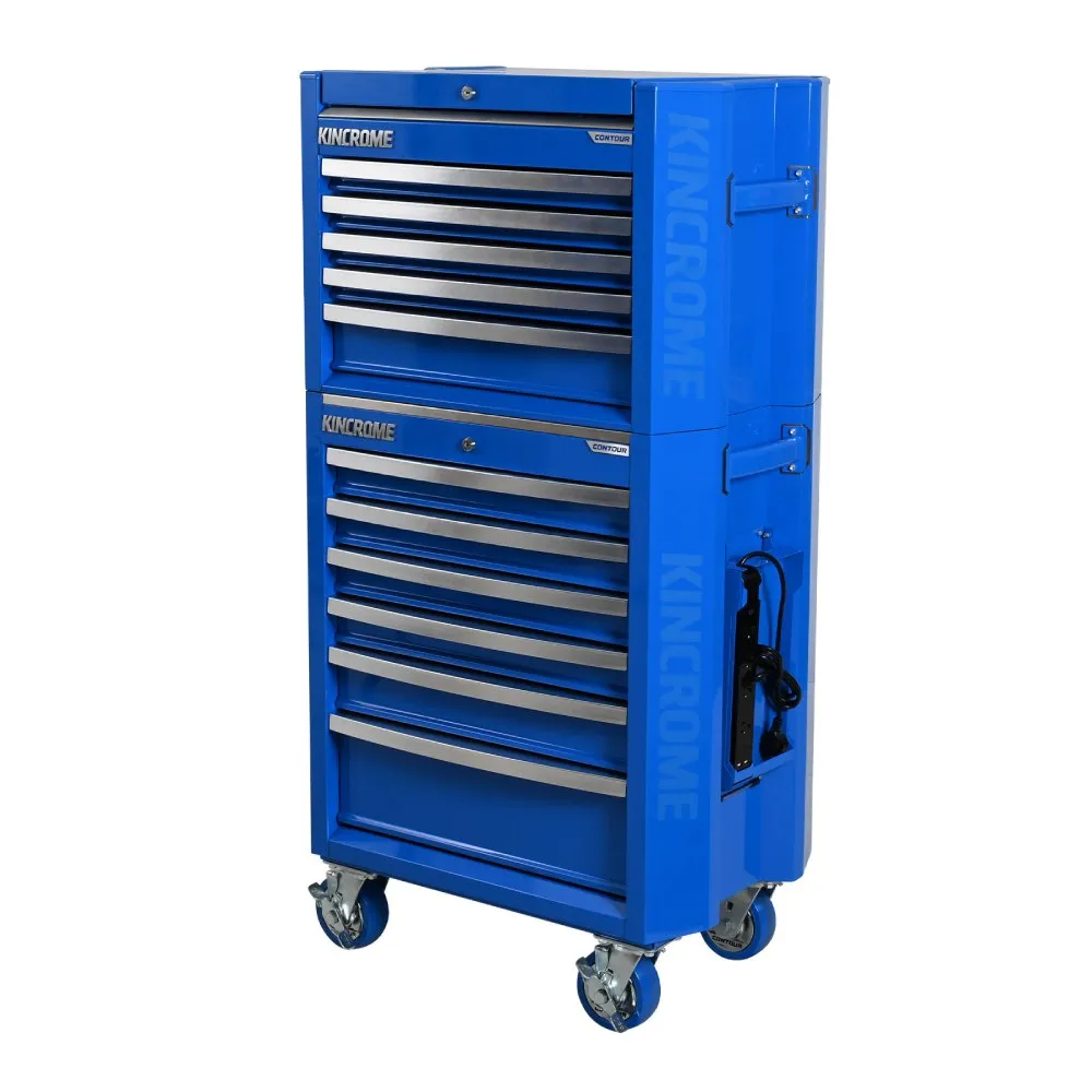 Kincrome K1952 471 Piece 29" 11 Drawer Blue CONTOUR Workshop Tool Kit