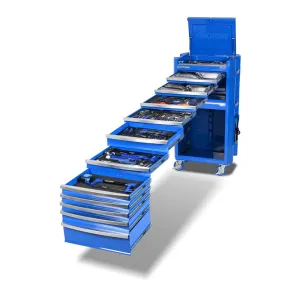 Kincrome K1953 329 Piece 29" 11 Drawer Blue CONTOUR Workshop Tool Kit