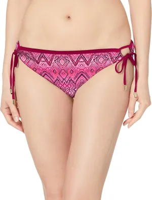 La Blanca Women's Standard Island Goddess Side Loop Hipster Bikini Swimsuit Bottom