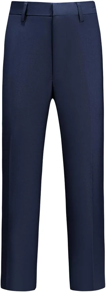 Lamgool Boys Suit Slim Fit 2-Piece Formal Set Tuxedo Blazer Jacket and Pants for Kids Prom Wedding Party Size 4-16 Years