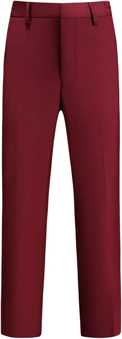 Lamgool Boys Suit Slim Fit 2-Piece Formal Set Tuxedo Blazer Jacket and Pants for Kids Prom Wedding Party Size 4-16 Years