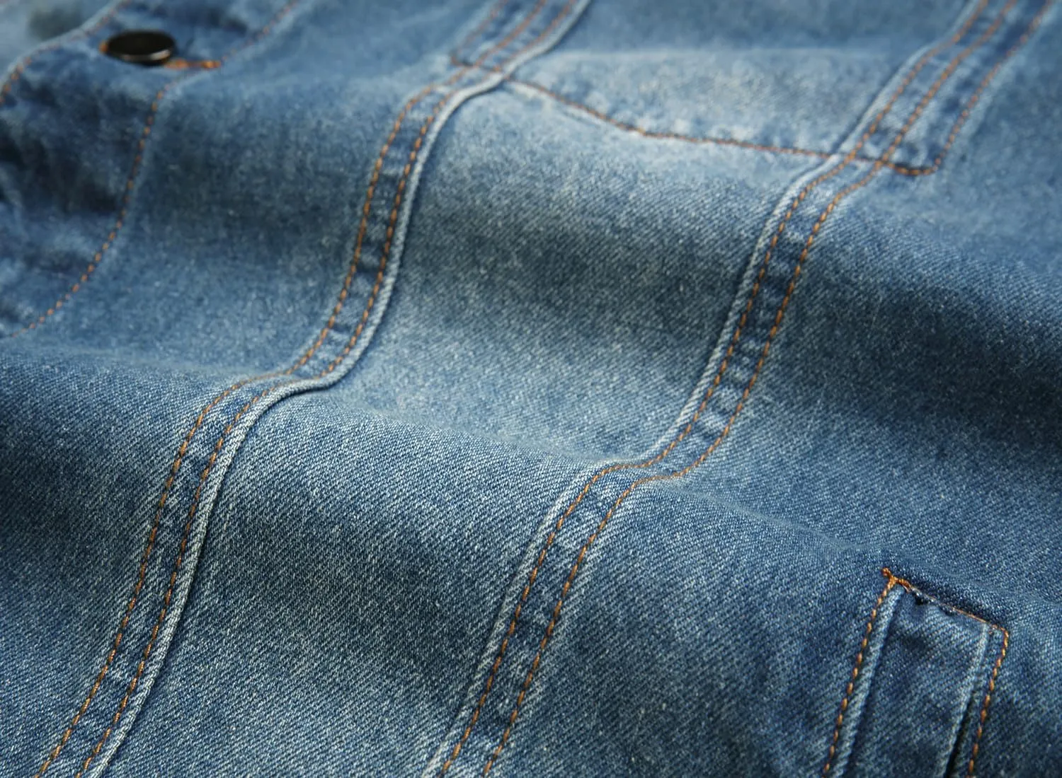 LAMKUKU Mens Denim Jacket Ripped Slim Jean Jacket Coat for Men