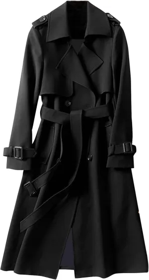 LCMTWX Women's Winter Coats Casual Suit Collar Printed Pocket Jacket Womens Trench Coat Women's Trench Coats Coat for