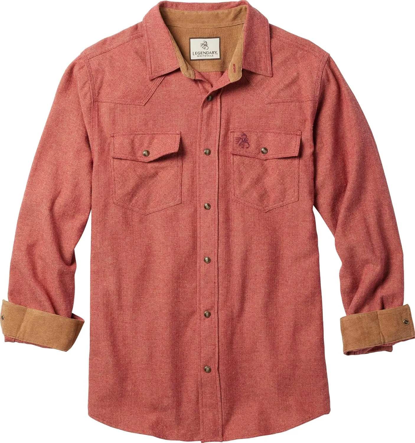 Legendary Whitetails Men's Shotgun Western Flannel Shirt