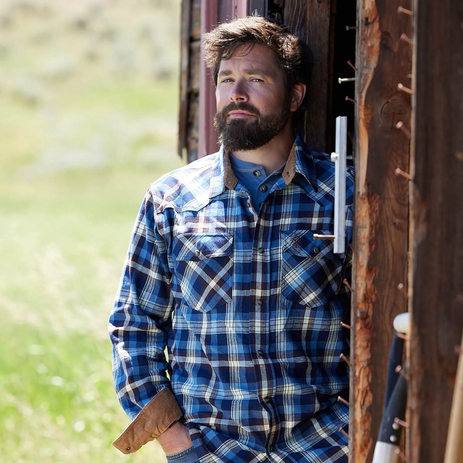 Legendary Whitetails Men's Shotgun Western Flannel Shirt