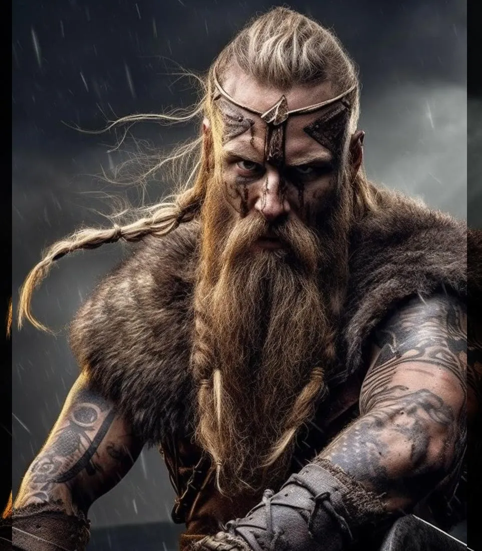 L'VOW Men Viking Fur Shawl Medieval Faux Fur Mantle Shoulder Wrap Collar Warrior Renaissance LARP Cosplay Costume