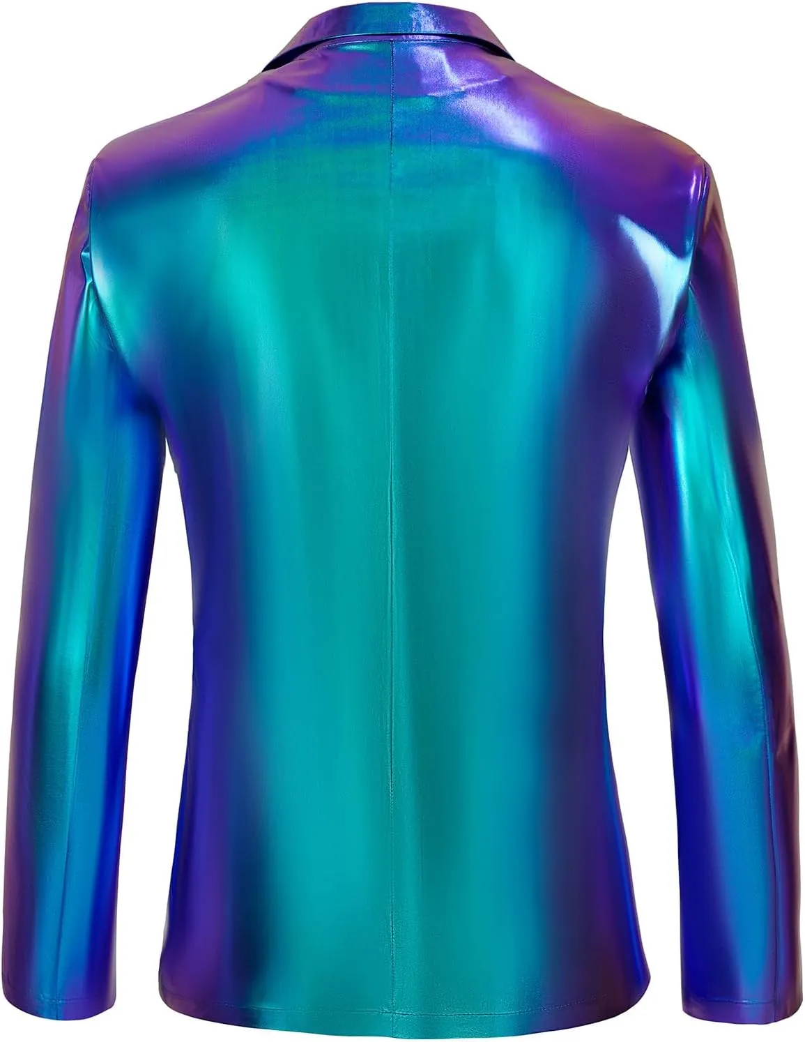 Men's 70s Disco Jacket Sequin Blazer Shiny Party Prom Outfit