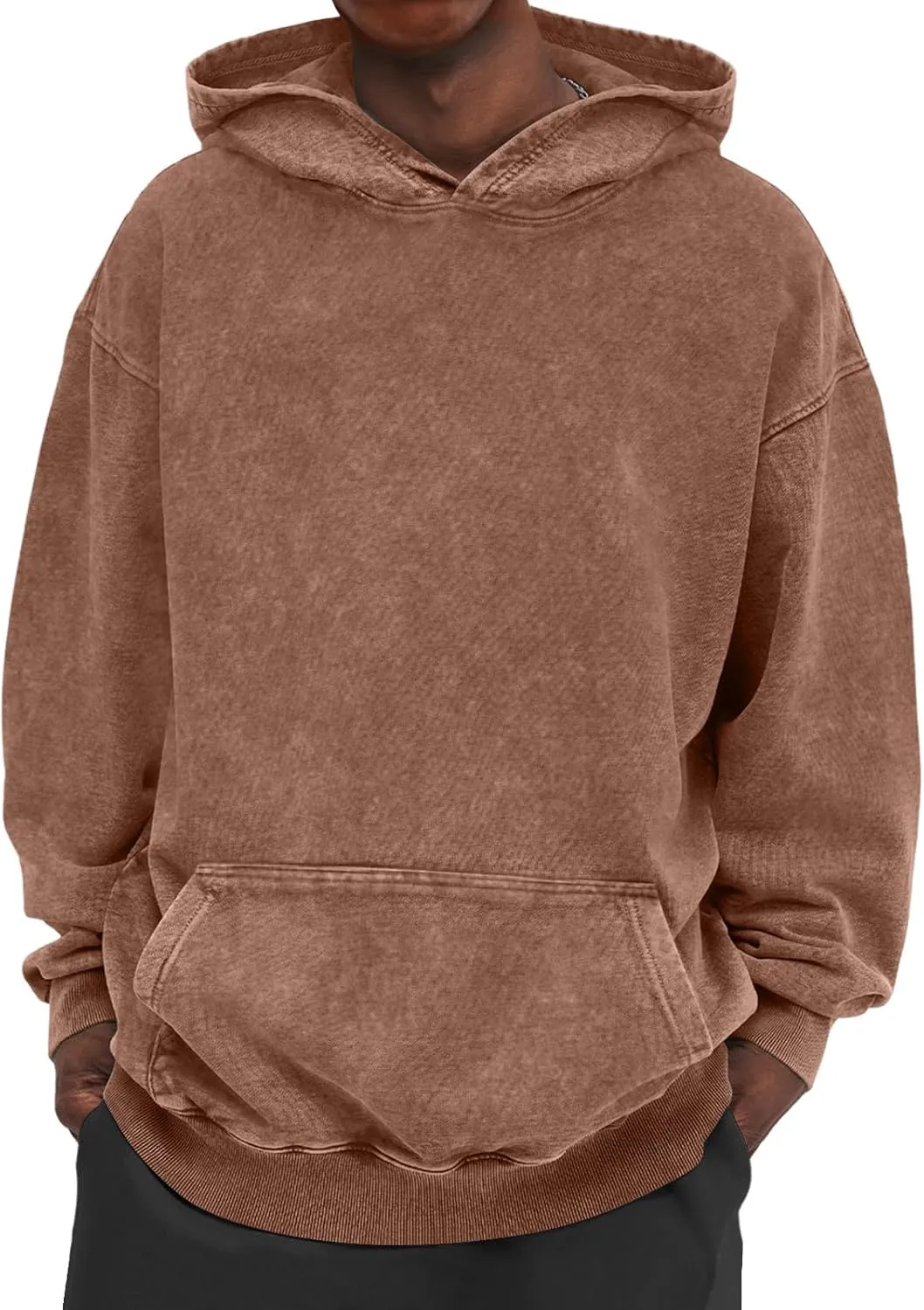 Mens Hoodie Outerwear Running Fall Long Sleeve Lightweight Drawstring Pullover Fashion Comfy Hood Hoodies