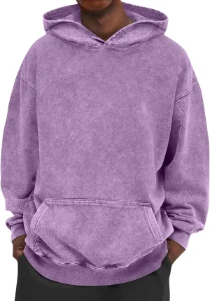 Mens Hoodie Outerwear Running Fall Long Sleeve Lightweight Drawstring Pullover Fashion Comfy Hood Hoodies