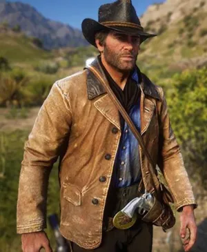 Men's Red Dead Cosplay Arthur Morgan Coat Blazer Redemption II Jacket