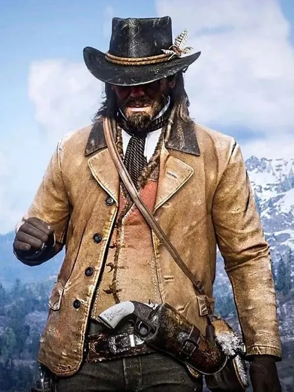 Men's Red Dead Cosplay Arthur Morgan Coat Blazer Redemption II Jacket