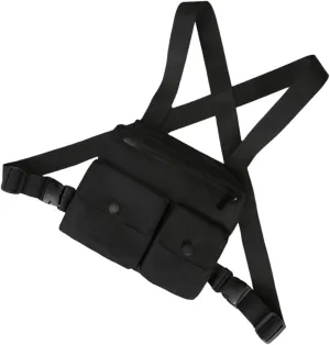 Milisten Men's Lightweight Chest Pack Fashionable Vest Bag Men's Sling Bag for Outdoor