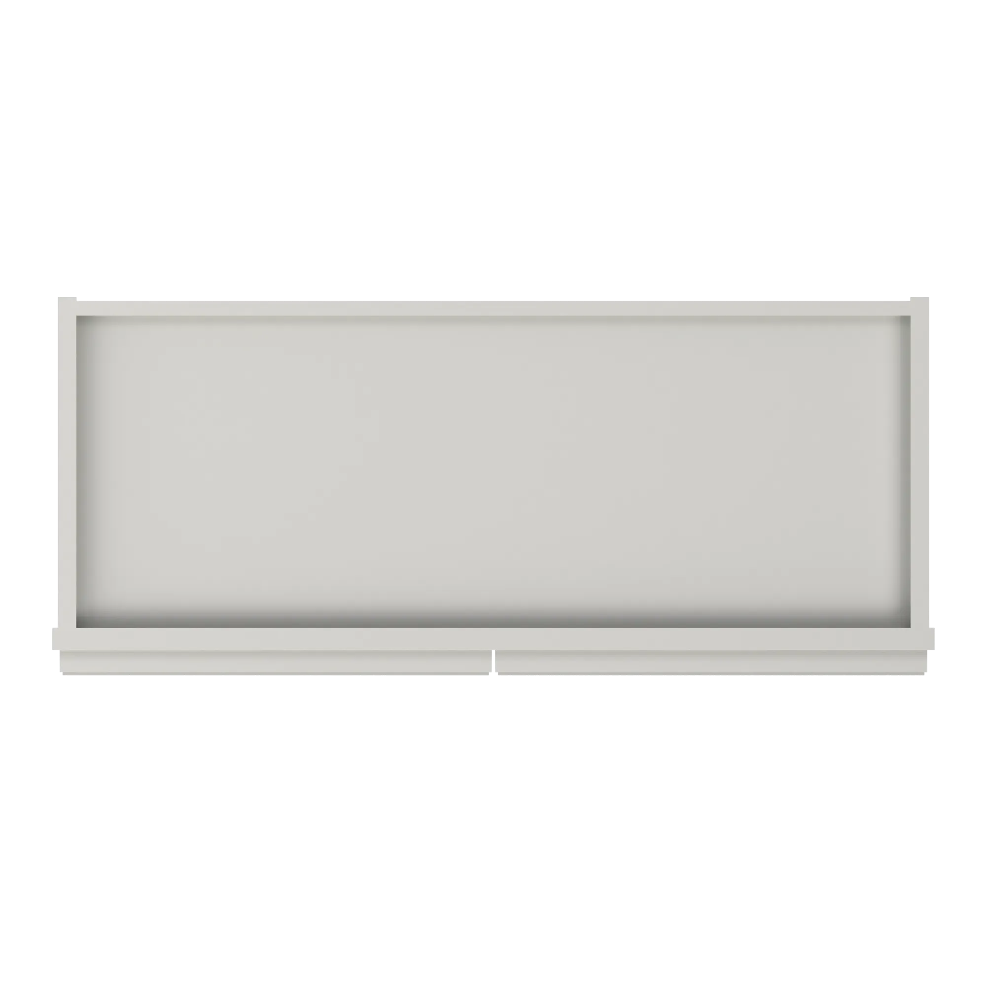 Mullion Door Wall Kitchen Cabinet WMD3030 Milan Pearl 30 in. width 30 in. height 12 in. depth
