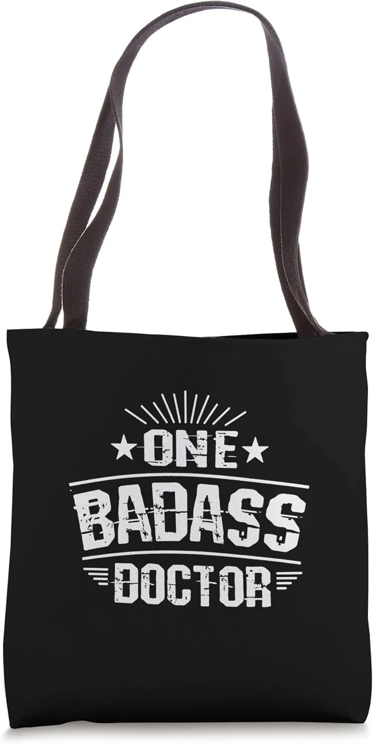 One Badass Doctor Work Tote Bag