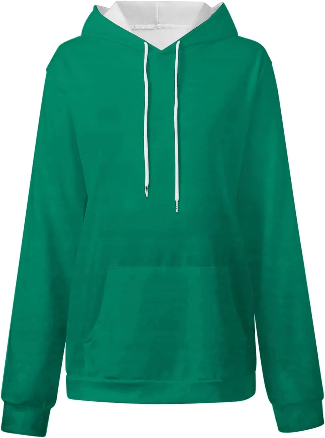 Oversized Hoodie For Women Trendy 2023 Fall Outfits Solid Long Sleeve Comfy Pullover Tops Dressy Casual Y2K Clothes