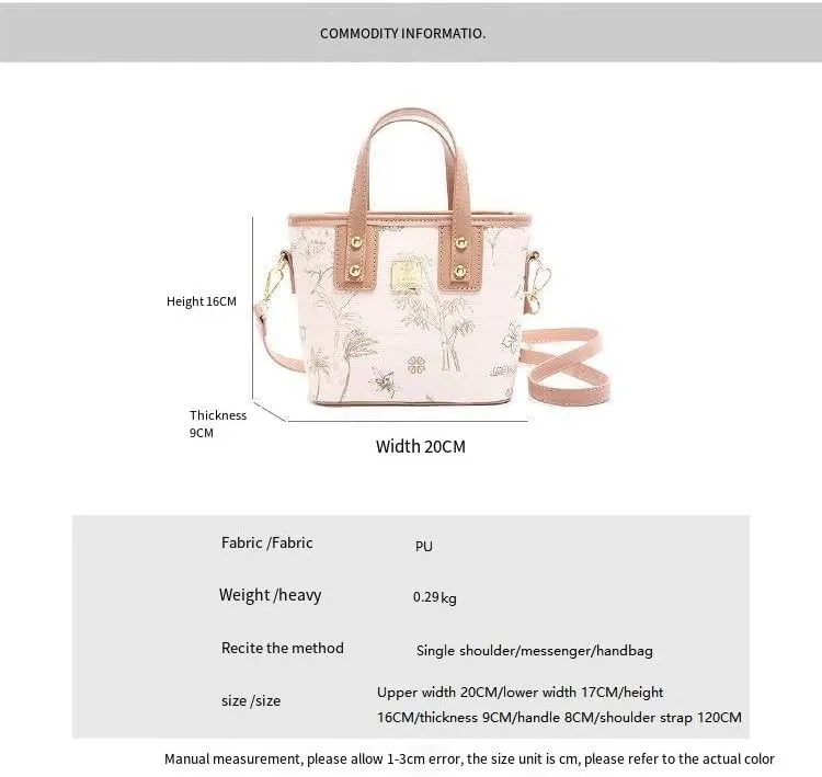 Popular purses for women niche designs fashionable portable bucket bags fashionable messenger handbags