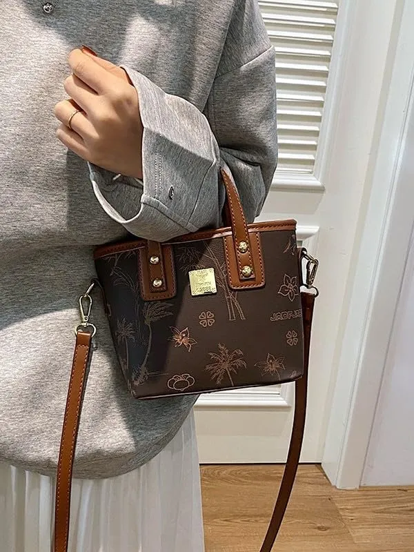 Popular purses for women niche designs fashionable portable bucket bags fashionable messenger handbags